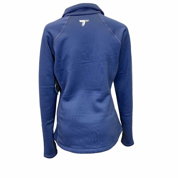 Columbia Women's Northern Ground Size X-Small Blue Half Zip Fleece Jacket NEW - Picture 5 of 13